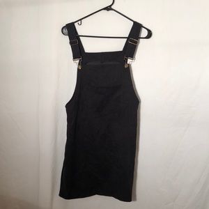 Shein Black Overall Dress